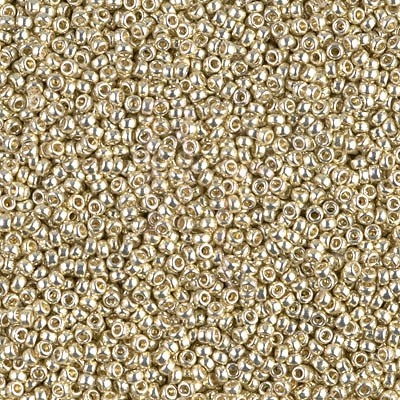 Rocaille 15/0 4201 Duracoat Galvanized Silver 10 gr