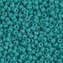 Rocaille 8/0 0412 Opaque Turquoise Green 10 gr