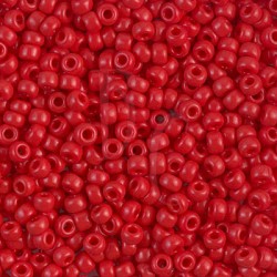 Rocaille 8/0 0408 Opaque Dark Red 10 gr