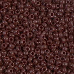 Rocaille 8/0 0409 Opaque Chocolate 10 gr