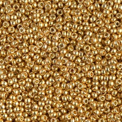 Rocaille 11/0 4202 Duracoat Galvanized Gold 10 gr