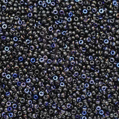 Rocaille 11/0 55031 Black Azuro 10 gr