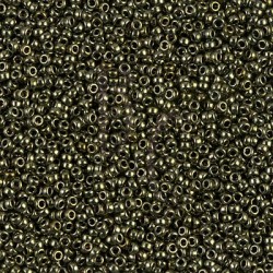 Rocaille 15/0 0459 Metallic Olive 10 gr