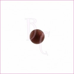 Perla swarovski 5810 6 MM Maroon