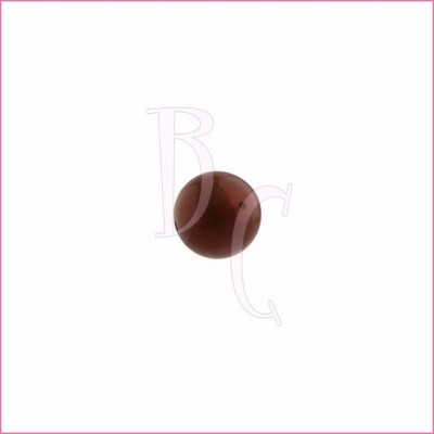 Perla swarovski 5810 8 MM Maroon