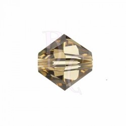 Bicono swarovski 5328 6 MM Light Colorado Topaz - 10 pezzi﻿