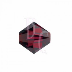 Bicono swarovski 5328 6 MM Ruby - 10 pezzi﻿