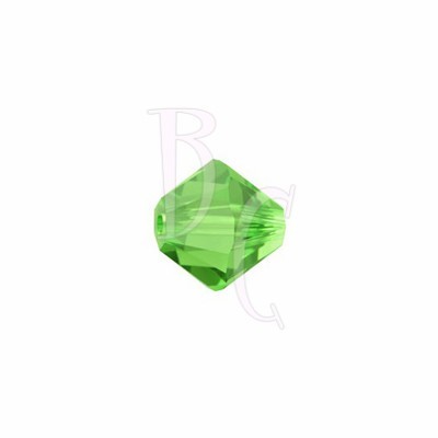 Bicono swarovski 5328 4MM Fern Green