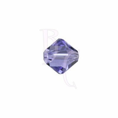 Bicono swarovski 5328 4MM Tanzanite