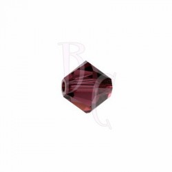 Bicono swarovski 5328 4MM Burgundy