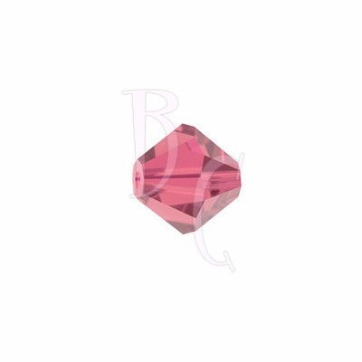 Bicono swarovski 5328 4MM Indian Pink