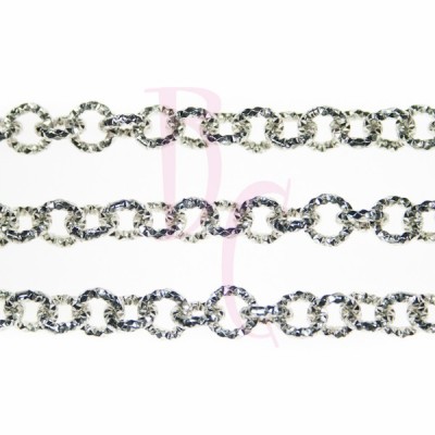 Catena tonda diamantata 8 mm canna di fucile