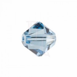 Bicono swarovski 5328 6 MM Denim blue - 10 pezzi﻿