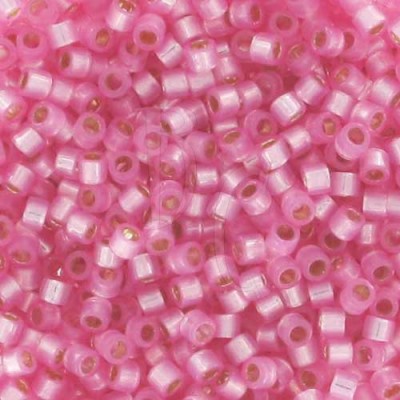 DB0625 - Dyed Rose Silver Lined Alabaster 50 gr