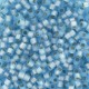 DB0628 - Dyed Aqua Silver Lined Alabaster 50 gr