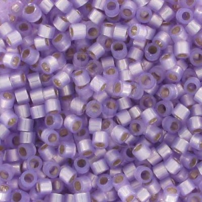 DB0629 - Dyed Lilac Silver Lined Alabaster 50 gr