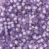 DB0629 - Dyed Lilac Silver Lined Alabaster 50 gr
