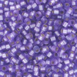 DB0694 - Dyed Semi Mat Silver Lined Purple 50 gr