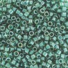 DB0919 - Spkl Dark Teal Lined Chartreus 50 gr