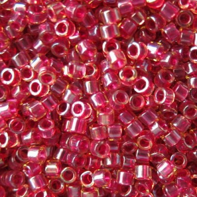 DB0282 - Cranberry Lined Lt Topaz Luster 50 gr
