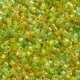 DB0983 - Spkl Lined Amber/Peridot Mix 50 gr