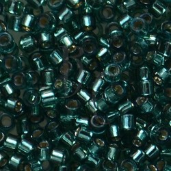 DB0607 - Dyed Silver Lined Teal 50 gr