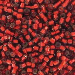 DB0603 - Dyed Silver Lined Brick Red 5 gr