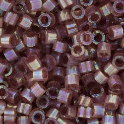 DB1878 - Silk Inside Dyed Rose Topaz AB 50 gr