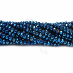 Cipollotti 3x4 mm Metallic Blue