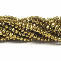 Cipollotti 3x4 mm Dorato