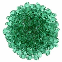 Superduo 2,5X5 mm Emerald 10 gr
