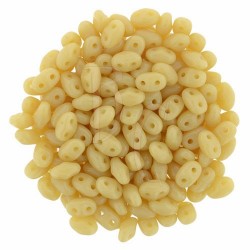 Superduo 2,5X5 mm Opaque Beige 10 gr