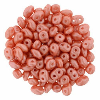 Superduo 2,5X5 mm Pearl Shine - Dark Peach 10 gr