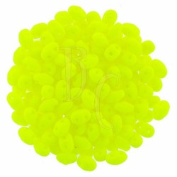 Superduo 2,5X5 mm Neon Yellow 10 gr