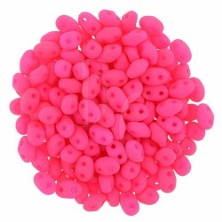Superduo 2,5X5 mm Neon Pink 10 gr