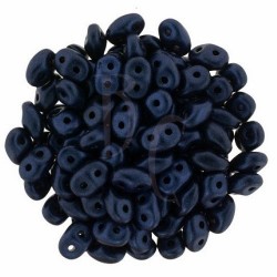 Superduo 2,5X5 mm Metallic Suede - Dark Blue 10 gr