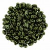 Superduo 2,5X5 mm Metallic Green 10 gr