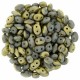 Superduo 2,5X5 mm Fool's Gold - Opaque Ashen Grey 10 gr