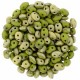 Superduo 2,5X5 mm Fool's Gold - Opaque Olive 10 gr
