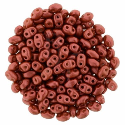 Superduo 2,5X5 mm Matte - Metallic Lava 10 gr