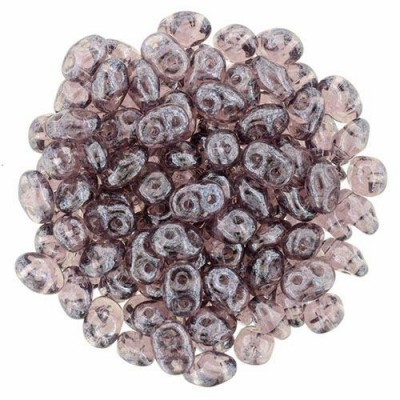 Superduo 2,5X5 mm Luster - Amethyst 10 gr