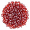Superduo 2,5X5 mm Luster - Ruby 10 gr