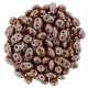 Superduo 2,5X5 mm Luster - Umber 10 gr