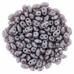 Superduo 2,5X5 mm Luster - Opaque Violet 10 gr