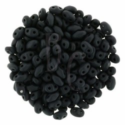 Superduo 2,5X5 mm  Matte - Jet 10 gr
