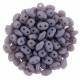 Superduo 2,5X5 mm Matte - Milky Amethyst 10 gr
