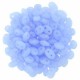 Superduo 2,5X5 mm Matte Milky Sapphire 10 gr