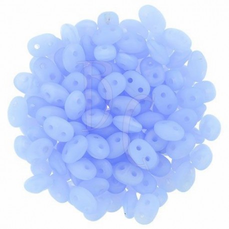 Superduo 2,5X5 mm Matte Milky Sapphire 10 gr
