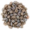 Superduo 2,5X5 mm Matte Nebula - Opaque Beige 10 gr