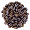 Superduo 2,5X5 mm Matte Nebula - Opaque Umber 10 gr